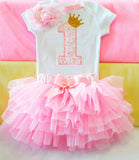Girls Summer Dress Cute Newborn Baby Girl Clothes 1st Birthday Baby Bodysuit Romper+Ruffles Tutu Skirt +Headband