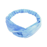 Headband Cross Top Knot Elastic Hair Bands Soft Solid Color Girls Hairband Hair Accessories Twisted Knotted