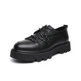 Zingj Men's Shoes Summer Thin Breathable Business Casual Shoes British Fashion Versatile Leather Shoes