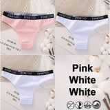 Brazilian Panties Cotton Women's Underwear Sexy Suitable Female Underpants Briefs Thong Girl Solid Color Finetoo
