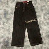 Baggy Jeans Hip-Hop Rock Print 2023 New Fashion Harajuku Wide-Leg