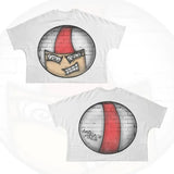 T-Shirt Hip-Hop Fun Cartoon Pattern Printing Oversized T-Shirt Original Gothic Cotton Short