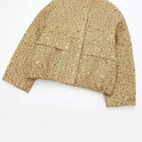 Version Of The New Autumn Series Of Beads Decorated With Loose Woolen Jackets