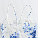 Spring Flower Printed Underwear Dress