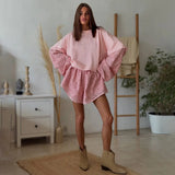Summer New Ins Fashion Loose Features Liuding T-Shirt Women's Personality Trend