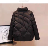 Light And Light Down Jacket Female Short Autumn New White Duck Down Small Fashion Style Winter Coat Tide-Outfit