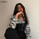 Fashion Stripe PU Leather Patchwork Slim Cool Streetwear Female T Shirt 2021 New Casual Basic Wild Korean Top