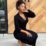 Zingj Women's Wear Summer 2024 New French Long Sleeve Slim Lapel Show Thin Striped