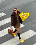 Brown Suede Overshirt- Outfit