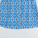 New Belt Printed Long Dress