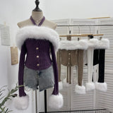 Sense Of Small Heavy Industry Drilled With Chest Pad Inside The Bottom Of The Coat Short Vest Woman