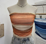 Shooting Running Volume With Chest Pad Holiday Brat Folding Outer Vest Wrapping Sleeveless Top