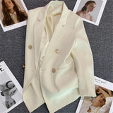 Zingj Fried Street Small Suit Jacket Female 2024 Spring And Autumn New Korean Version Web Celebrity Temperament Small Casual