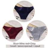 Cotton Underwear Women M-2XL Comfortable Panties Ladies Plus Size Underpants Solid Color Briefs Female