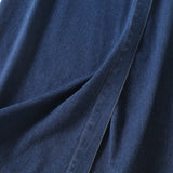 New Medium-And Long-Style Gauze Cage Skirt Denim
