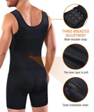 Men's Body-Shaping One-Piece Clothing, One-Piece Flat-Angle Trousers, Waist-Waist