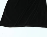 Autumn Beads Decorated With Velvet Slim Mini Dress