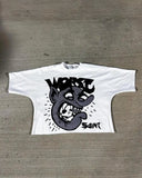 Men's T-Shirts Oversized Graphics Gothic Harajuku Short-Sleeved Men's T-Shirts Y2k Top