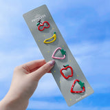 Pcs/Set Girls Cute Cartoon Animals Fruit 5 Cm Hairpins Children Lovely Hair Clips Barrettes Gift Kids Hair Accessories