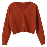 Women Newly Patchwork Cardigans 2023 Fashion Slim Ladies Knitted Sweater Long Sleeve Buttons