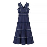 New Tassel Decorated Waist Fashion Dress