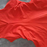 New V-Collar Pleated Asymmetrical Dress