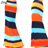 Spring Summer A-Line Elastic High-waist Long Pencil Skirt for Women 2023 Printed Maxi Skirt Faldas Largas Mujer Para