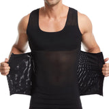 Men's Plastic Body Clothes Buckle, Net Gauze, Breathable, Belly, Beer, Chest, Waist