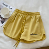Zingj Shorts Women's Summer 2024 New Style Loose Outside Wear Home Pajama Pants High Waist Casual Wide-Leg Yoga Hot Pants