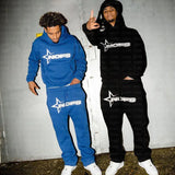 Chao Brand Letter Loose Sweater Y2K Hip Hop Street Pullover Casual Top For Men And