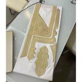 Party Tradition Clothing For Men African Bazin Riche Agbada Robe Shirt Pants 3 PCS Set Plus Size Homme Musulman