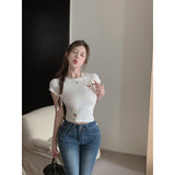 Price Early Summer Love Diary Ghost Horse Girl Very Special Love Hollow Thin Short-Sleeved