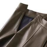 Port Style Skirt Half Dress Woman 2025 Autumn And Winter High-Waist Temperament Medium Long A-Word Bag Hip Umbrella Skirt
