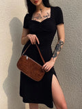 Academia Leg Split Midi