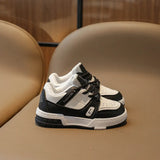 Zingj 2023 New Girls' Board Shoes Before Retro Tie Thick-Soled Small White Shoes Flat-Soled Single Casual