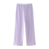 New Striped Poplin Blouse 3152023 Design Pants