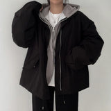 Oversized Zip Up Bomber JacketOutfit
