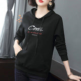 Women Cotton Hoodies Autumn Comfy Autumn Hooded Sweatshirt Women Hip Hop Hoodie Classic Hoody Pullover Tops Clothes