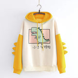 Printed Dinosaur Color Women's Winter