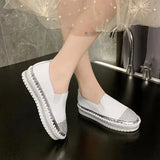 Size Casual Shoes For Women In Spring 2023 New Love Shoes With Thick And Flat