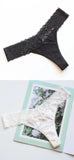 pcs/Lot Plus Size Women's Cotton Panties Underwear Sexy Lace Lingerie Panty Thongs G String Tanga T-back Seamless Female