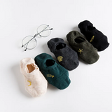 Piece=5 Pairs/lot Cute Animal Spring Women Socks Set Korean Style Funny Cat Dog Panda Low Cut Ankle Short Sox Happy