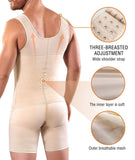 Men's Body-Shaping One-Piece Clothing, One-Piece Flat-Angle Trousers, Waist-Waist
