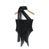 New Spring Anti-Slip Strip Irregular Sexy Neck-Hanging
