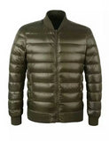 Autumn And Winter Male Standing Collar Jacket Down Jacket Large Size Slim Fashion Standing Collar Short Baseball Jacket Matching Wear-Outfit