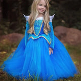 Yrs Fancy Baby Girl Halloween Cosplay Costume Beauty And The Beast Dress Carnival Christmas Princess Kids Dresses For