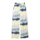Spring Tie-Dye Printed Vertical Shirt 8372135 Trousers
