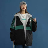 Oversized Reverse Hooded JacketOutfit