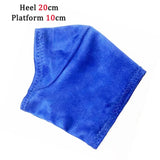 Shoe Cover Pole Dance Shoes Protective Cover High Heels 20cm Waterproof Platform 10cm Suede Material Strong