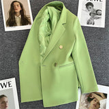 Zingj Purple Small Suit Jacket Female 2024 Spring And Autumn New Korean Version Web Celebrity Temperament Small Casual